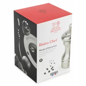 Peugeot Bistro Chef Pfeffermühle Edelstahl 10cm 7