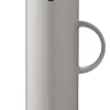 Isolierkannen Stelton EM77 Isolierkanne 1,0ltr. Light Grey/ Hellgrau 918 5