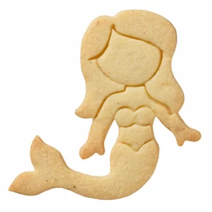 Keksausstecher RBV Birkmann Ausstecher Meerjungfrau Schwimmend 9,0cm Edelstahl L 7