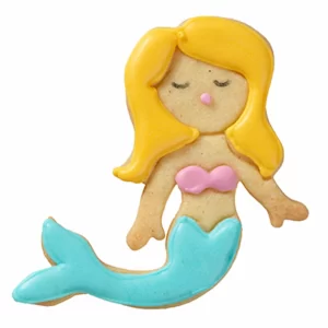 Keksausstecher RBV Birkmann Ausstecher Meerjungfrau Schwimmend 9,0cm Edelstahl L 9