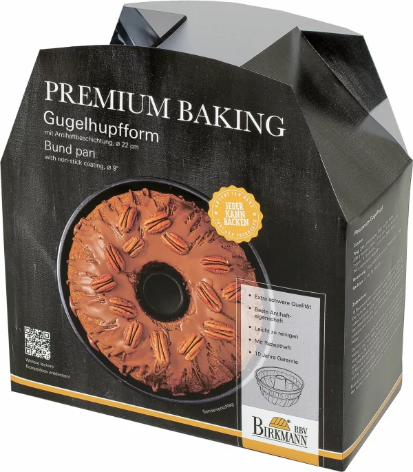 Gugelhupfformen RBV Birkmann Premium Baking Gugelhupfform 22,0cm 4