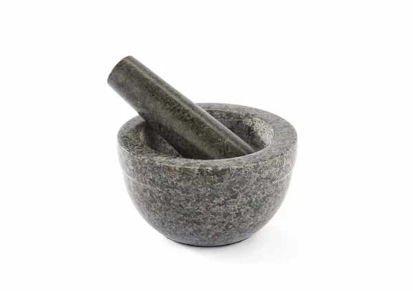 Rösle Granit Mörser Mit Stößel 14cm Schwarz/grau 1