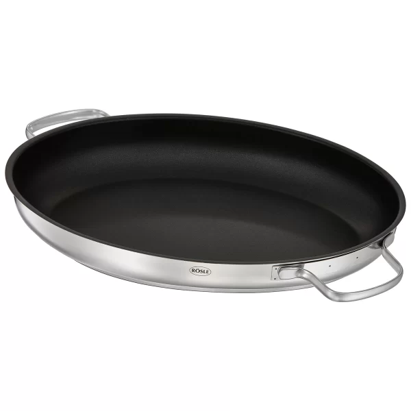 Rösle Elegance Bräter Oval Mit Deckel Edelstahl 3