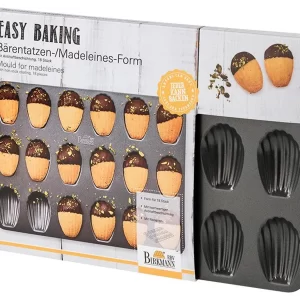 Madeleineformen RBV Birkmann Easy Baking Bärentatzen-/Madeleine-Form 10