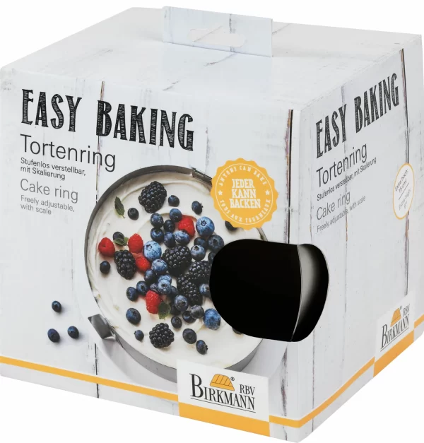 Noch Mehr Backzubehör RBV Birkmann Easy Baking Tortenring Extra Hoch 3