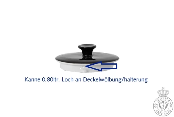 Teekannen Dibbern Solid Color Khaki Deckel Für Teekanne 1,10ltr. 5