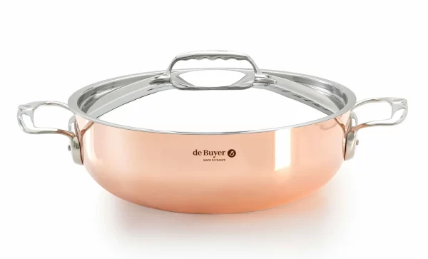 De Buyer Kupfertöpfe De Buyer Prima Matera Kupfer Bratentopf Konisch M. D. 28cm 1