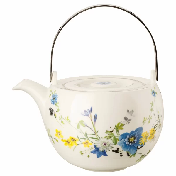 Teekannen Rosenthal Fleurs Des Alpes Teekanne 3tlg. 1,35ltr. 1