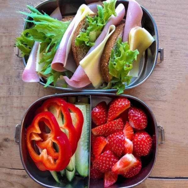 Yummii Yummii Bento Lunchbox Klein 1 Edelstahl 3