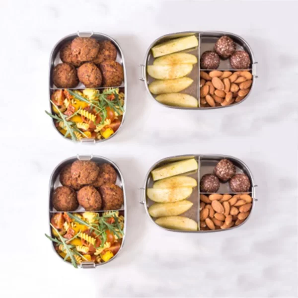 Yummii Yummii Bento Lunchbox Klein 3 Edelstahl 3