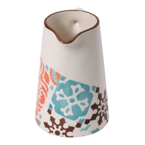 Vista Portuguese Mosaic New Coral Krug S Mini 15cm Konisch 15