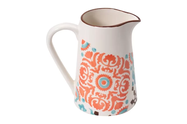 Vista Portuguese Mosaic New Coral Krug S Mini 15cm Konisch 4
