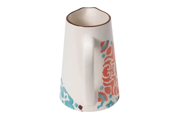 Vista Portuguese Mosaic New Coral Krug S Mini 15cm Konisch 3