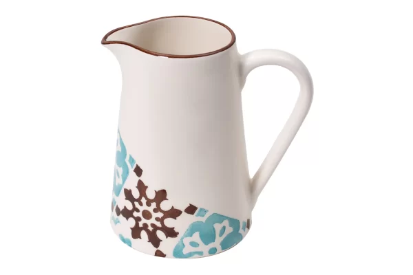 Vista Portuguese Mosaic New Coral Krug S Mini 15cm Konisch 1