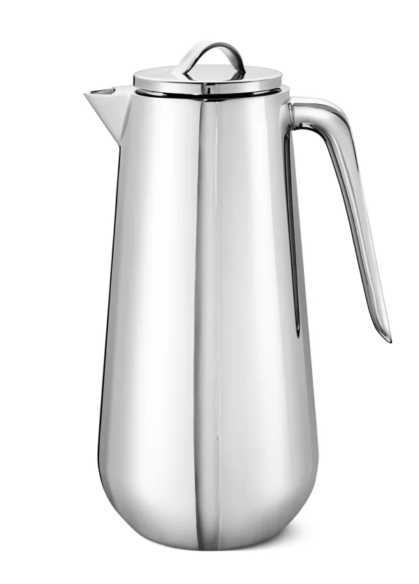 Isolierkannen Georg Jensen Helix Thermoskanne 1,0ltr. Edelstahl 1