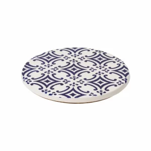Servierplatten Vista Portuguese Cobalt Platte S Rund 17cm 9