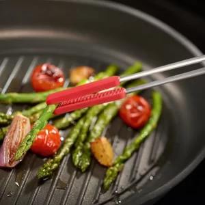 Triangle Solingen Grillpinzette 35cm Mit Silikonspitzen 9