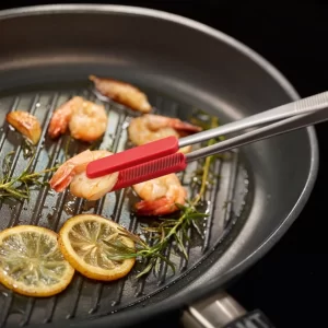Triangle Solingen Grillpinzette 35cm Mit Silikonspitzen 7