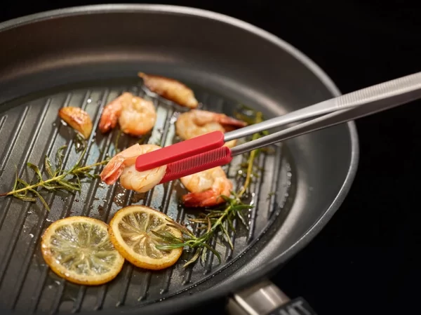 Triangle Solingen Grillpinzette 35cm Mit Silikonspitzen 3