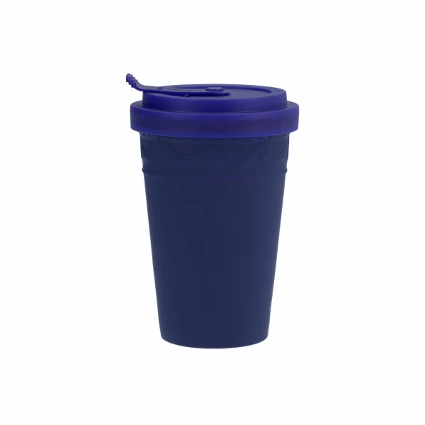 KPM – Berlin Porzellanbecher KPM – Berlin Kurland Blau To-Go Becher Mit Deckel 1