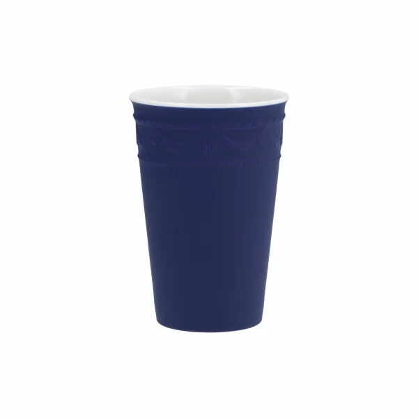 KPM – Berlin Porzellanbecher KPM – Berlin Kurland Blau To-Go Becher Mit Deckel 3