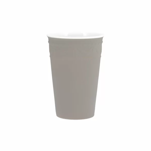 KPM – Berlin Porzellanbecher KPM – Berlin Kurland Grau To-Go Becher Mit Deckel 4