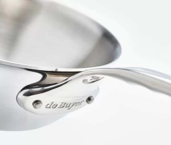 Sauteusen De Buyer Affinity Sauteuse Konisch 24cm Edelstahl 3
