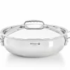 De Buyer Edelstahlpfannen De Buyer Affinity Bratentopf Konisch M. D. 28cm Edelstahl 8