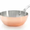 De Buyer Kupfertöpfe De Buyer Prima Matera Kupfer Sauteuse Konisch 24cm 8