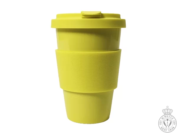 Porzellanbecher Dibbern Solid Color Zitrone Coffee-To-Go Becher 0,35ltr. 1
