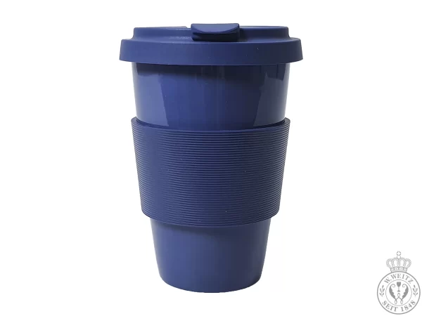 Porzellanbecher Dibbern Solid Color Indigo Coffee-To-Go Becher 0,35ltr. 1