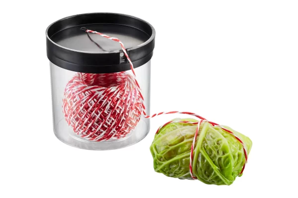 Gefu Kordelbox FILIO Mit Garn Rot/weiß 1
