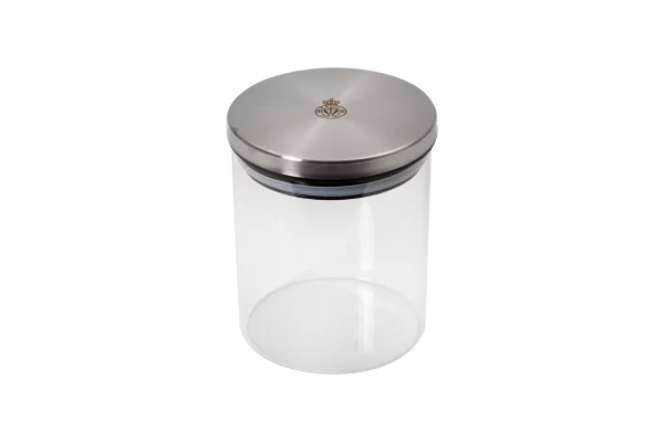 Vorratsdosen WEITZ Vorratsdose 0,60ltr. Rund Glas/Edelstahl Kollektion WEITZ 1