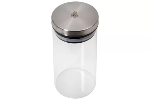 Vorratsdosen WEITZ Vorratsdose 1,60ltr. Rund Glas/Edelstahl Kollektion WEITZ 1