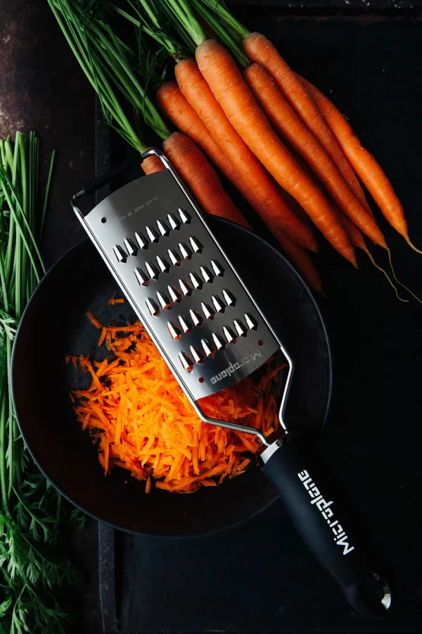 Microplane Gourmet Reibe Julienne Fein Schwarz 4