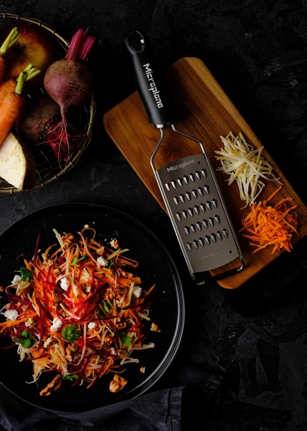 Microplane Gourmet Reibe Julienne Fein Schwarz 7
