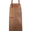 Grillen Crafted Leather Rustic Leather Schürze Grau – Hellbraun 5