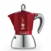 Bialetti Italien New Moka Induktion Espressokocher Red 6 Tassen 5