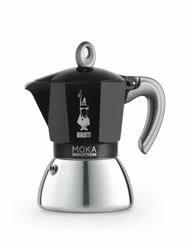 Bialetti Italien New Moka Induktion Espressokocher Black 6 Tassen 1