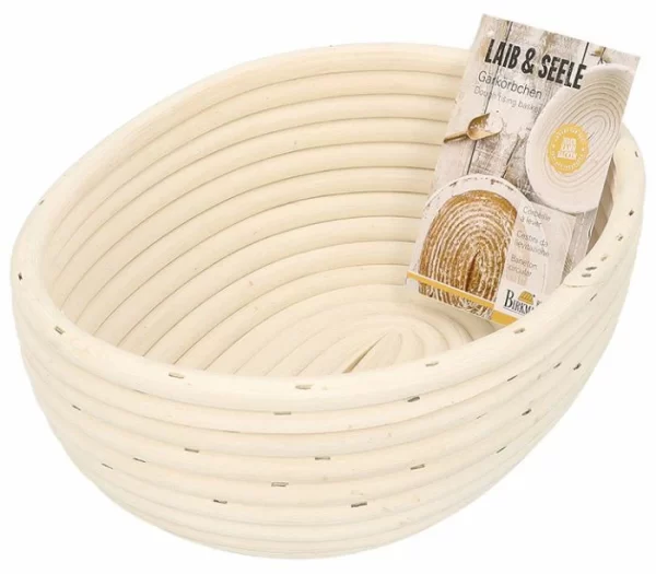 Brotbackzubehör RBV Birkmann Laib & Seele Gärkörbchen Oval 24,5x19cm 1
