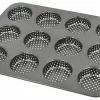 Brotbackzubehör RBV Birkmann Laib & Seele Mini-Burger Brötchen Blech 12-fach 22