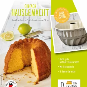 Gugelhupfformen RBV Birkmann Einfach Hausgemacht Gugelhupfform 18cm 7