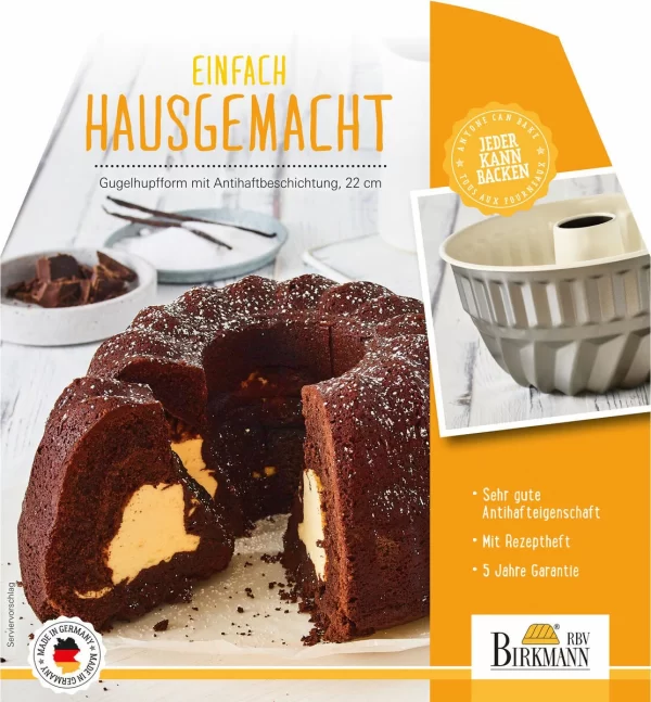 Gugelhupfformen RBV Birkmann Einfach Hausgemacht Gugelhupfform 22cm 3