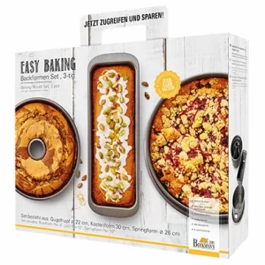Gugelhupfformen RBV Birkmann Easy Baking Backformen-Set 3tlg. 15
