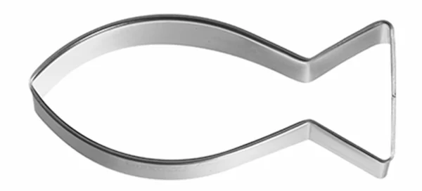 Keksausstecher RBV Birkmann Ausstecher Christenfisch 7,5cm Edelstahl 1