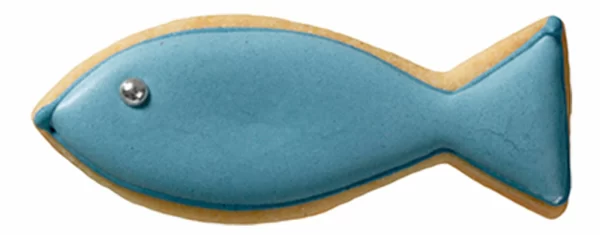 Keksausstecher RBV Birkmann Ausstecher Christenfisch 7,5cm Edelstahl 3