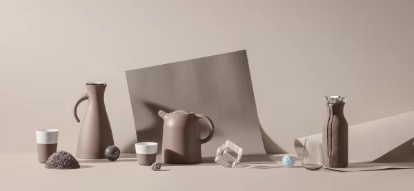 Karaffen Eva Solo Kühlschrankkaraffe 1,00ltr. Woven Taupe 3