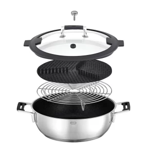 Rösle Silence Pro Aroma Dampfgarer 28cm 8