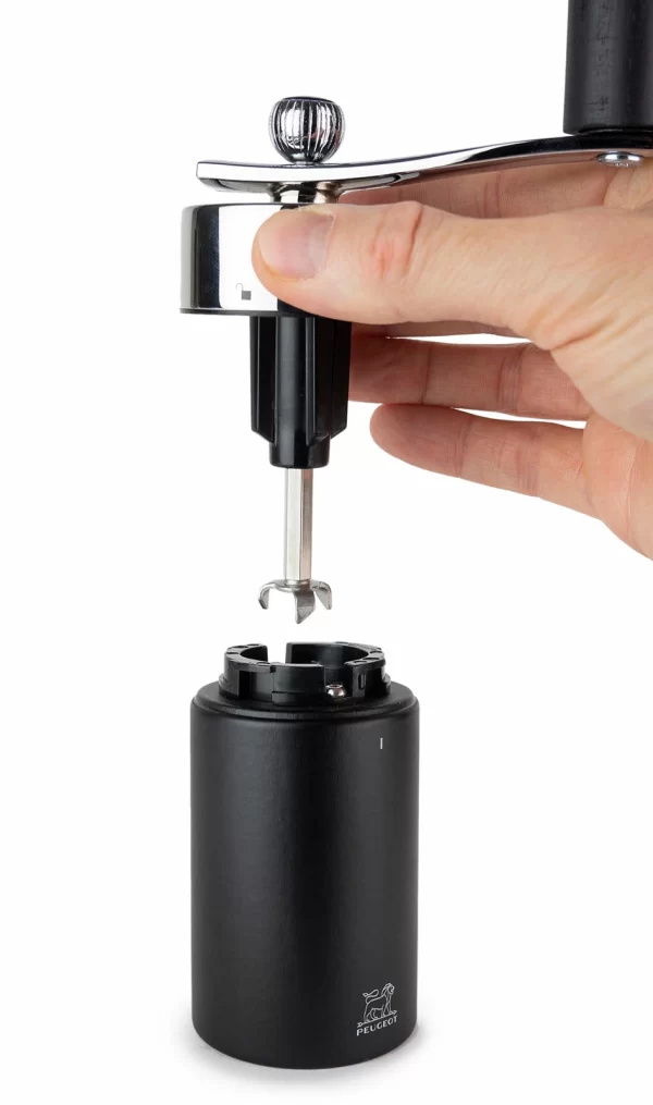 Peugeot Isen Muskatmühle Schwarz Matt 15cm 3