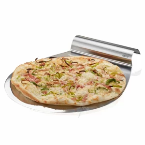 Noch Mehr Backzubehör Gefu Pizzastein Mit Gestell + Pizzaschneider+ -schieber Set 10